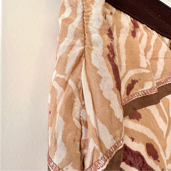 Anthropologie Multi-Color Silk Maxi Skirt - Size: L - Picture 7 of 10